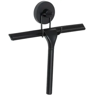 Wenko Duschabzieher Vacuum-Loc Schwarz 25 cm