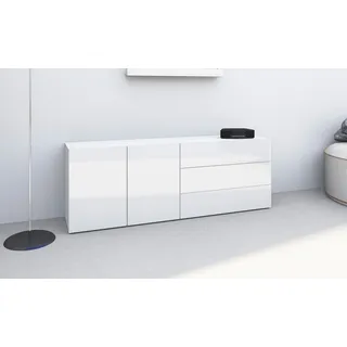 borchardt Möbel Sideboard »Sophia«, Breite 152 cm, stehend und hängend montierbar, weiß