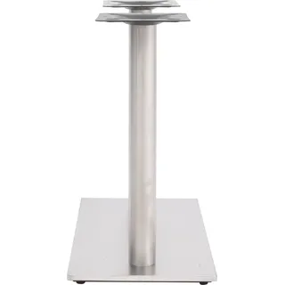 vidaXL Bistrotisch-Gestell Silbern 70x40x72 cm Edelstahl - Silber