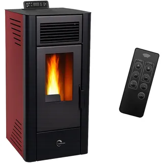 Pelletofen Anita 10 kW Sannover bordeaux