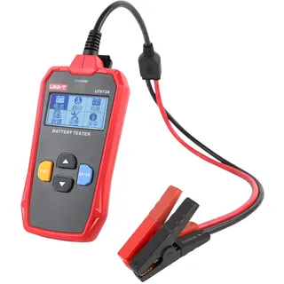 UNI-TREND UNI-T UT673A Autobatterietester - Fortschrittliche Leitfähigkeitstechnologie, Testet 12V/24V Systeme (CCA 40-2000A, 3-250Ah), Batterie Gesundheits-/Ladezustands- & Startsystemdiagnose, erkennt schnell