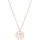 mit Anhänger LJ-0684-N-45 Roségold/Edelstahl