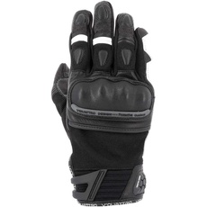 V Quattro Design Road Star Herren Handschuhe, Schwarz/Weiß, Größe L