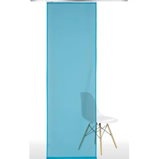 LIEDECO Schiebegardine Klettband 60 x 245 cm Hellblau 1 Stk.