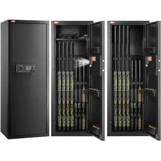 Vevor Waffenschrank für 6–8 Gewehre digital