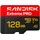 Extreme PRO microSDXC Uhs-i 128gb Speicherkarte + Black / Red