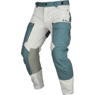 Klim Jackson, Textilhose - Hellgrau/Grau/Petrol / 30