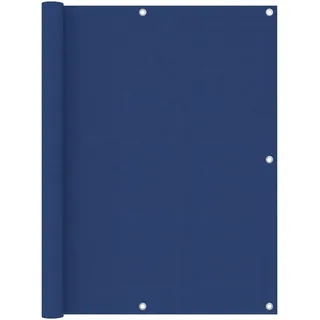 vidaXL Seitenmarkise 120 x 600 cm Blau Aluminium