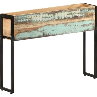 vidaXL Pflanzkübel 90/20/68 Cm Recyceltes Massivholz , Braun , Holz , Rechteckig , 90x68x20 cm , Gartenzubehör, Hochbeete