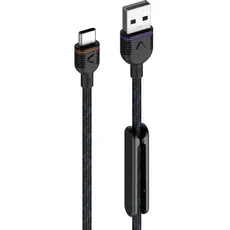 Unisynk 10273 USB cable 2 m USB 2.0 USB A USB C Black (2 m, USB 2.0), USB Kabel