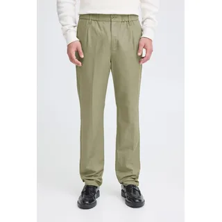 Casual Friday CFMarc Herren Leinenhose Hose Stoffhose Baumwollmischung Regular Fit - Grün