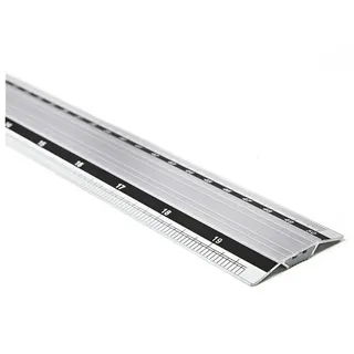 Westcott Westcott, Aluminium-Lineal 50,0 mm)