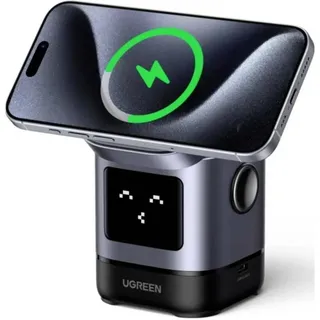 UGREEN Uno 2 In 1 Wireless Charger-Qi2 15w Wireless Charging