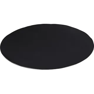 (600g/m2) Runde LKW-Plane/PVC-Plane ohne Ösen (Schwarz RAL9005, 700 cm) Poolabdeckung Abdeckpane Poolplane Poolunterlage Bache Schutzplane - Schwarz