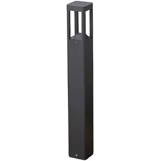 Lucande LED Wegeleuchte/Pollerleuchte 60 cm, Aussenleuchte spritzwassergeschützt IP54 7W Leuchtmittel Außenleuchte
