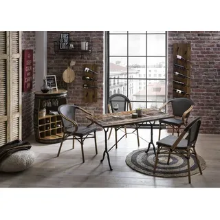 SIT Möbel Weinregal 33 x 16 x 148 cm Beige