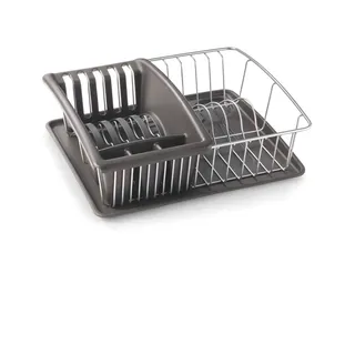 Metaltex Aquatex Plus Abtropfgestell 35 x 32 x 12 cm Grau