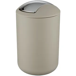 Wenko Kosmetikeimer Brasil 6,5 l Taupe