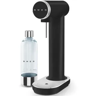 Smeg Wassersprudler-Set schwarz + CO2-Zylinder