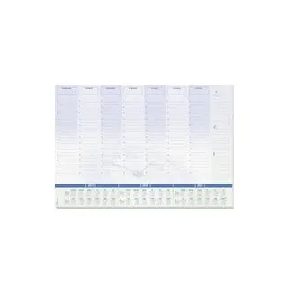 Sigel H7350 H7350 Schreibunterlage 3-Jahreskalender (B x H) 59.5 cm x 41 cm
