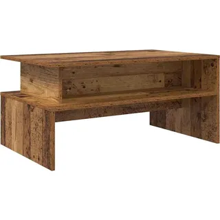 vidaXL Couchtisch Altholz 90 x 55 x 42,5 cm Holzwerkstoff - Braun