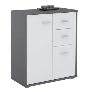 CARO-Möbel Kommode Locarno , Holzwerkstoff , Mode , 60x70x30 cm , Babymöbel & Kindermöbel, Kinderzimmer & Jugendzimmer, Kinderbetten, Hochbetten