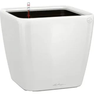 LECHUZA Quadro Premium LS 50 50 x 50 x 47 cm Weiß hochglanz