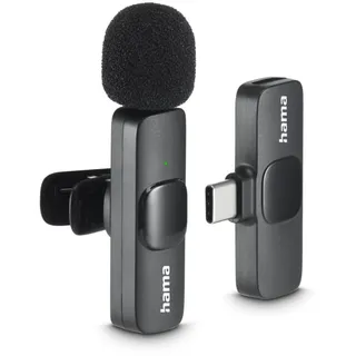 Hama Smart Wireless Lavalier-Mikrofon für Smartphone