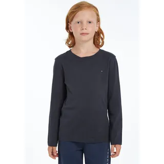 Tommy Hilfiger Langarmshirt »BOYS BASIC CN KNIT L/S«, Kinder Kids Junior MiniMe,für Jungen, blau