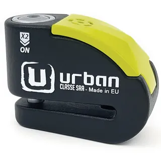 Urban Security Ur10+warning Sra Alarmscheibenbremse - Black / Yellow - One Size