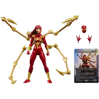 Hasbro Marvel Legends Magic: The Gathering Actionfigur Mary Jane Watson (Iron Spider) 15 cm - Gold/Rot