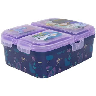 Stor Kinder-Lunchbox XL mit 4 Fächern von Frozen