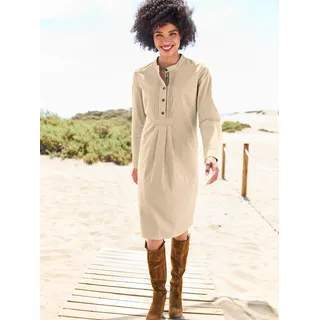 heine A-Linien-Kleid »Cord-Kleid«, beige