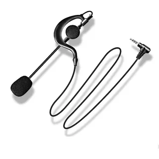 QSPORTPEAK Schiedsrichter Fußball Schiedsrichter Kopfhörer Ohrbügel Kopfhörer für Mono Headset funktioniert für V6/ V4/ FBIM/ Q7 Bluetooth Gegensprechanlage