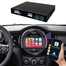 Road Top Wireless Carplay Android Auto für BMW Mini Cooper One Hatch Clubman F55 F56 F54 F57 NBT System 2014-2018 Jahr, Unterstützt Navigation Mirrorlink für Telefon, Rückfahrkamera.