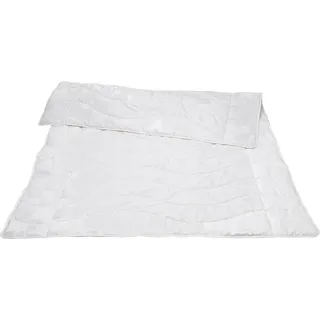 Traumina Cube Leinen solo Einziehdecke Wärmeklasse 1 Größe 155x220 cm