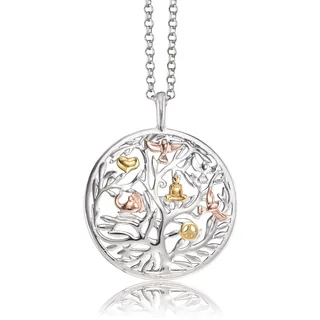 Engelsrufer Kette Lebensbaum rosegold