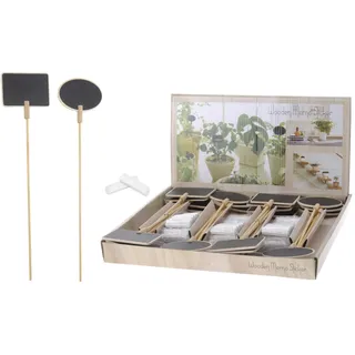 Typenschild Memoboard Für Pflanzen Und Blumen 7X30CM 1PZ, Sortiert
