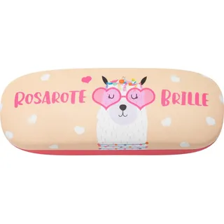 SHEEPWORLD GRUSS & CO 47971 Brillenetui Motiv Rosarote Brille, Hartschale: Hartschale aus robustem Kunststoff