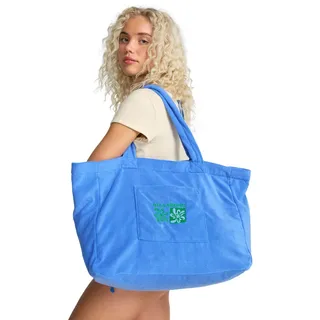 Strandtasche BILLABONG "Beach Girl", Damen, blau, Baumwolle, Taschen Strandtasche