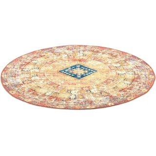 Tom Tailor In- & Outdoorteppich Funky Orient Two 100x100 cm rust