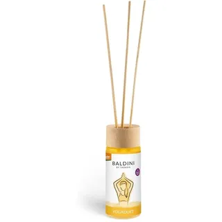 Baldini Yogaduft Raumduft Set – ätherisches Bio Duftöl mit Duftstein – Raumduft für Yoga, Meditation & Entspannung – Demeter-Zertifiziert – naturrein & vegan – 5ml Duftöl