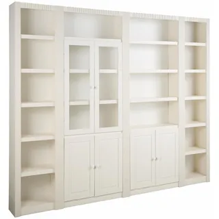 Home Affaire Bücherwand »Bergen«, aus massivem schönen Kiefernholz, Breite 255 cm