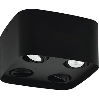EGLO Caminales-Z 4 GU10 schwarz