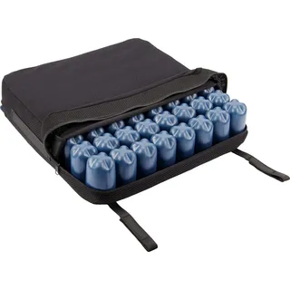 Kissen gegen Dekubitus, mit Luftblasen, 40 x 40 cm hoch, 9 cm zur Unterstützung des Sakralknochens und Ischias, für Büro, Haus, Auto, Rollstuhl (40 x 40 x 9 cm)