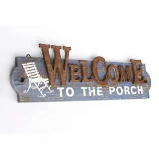 DanDiBo Wandschild aus Holz 60 cm 93543 , 60x19x4 cm , Bilder & Rahmen, Wanddeko