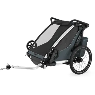 Thule Chariot Cross 2 Kinderanhänger schwarz