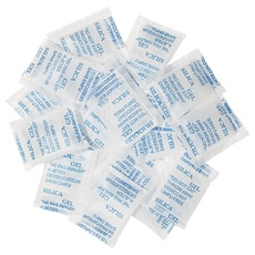 Weriirew 2Gramx100Packs Silica Gel Sachets Beutel Trockenmittel silicagel Feuchtigkeitsabsorber Luftentfeuchter Lebensmittelqualität Ölbeständig