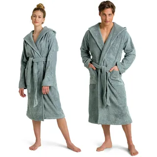 Möve Bademantel Superwuschel tea XS