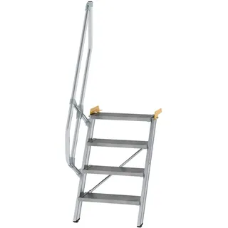 Günzburger Treppe 60° Stufenbreite 60 cm Aluminium